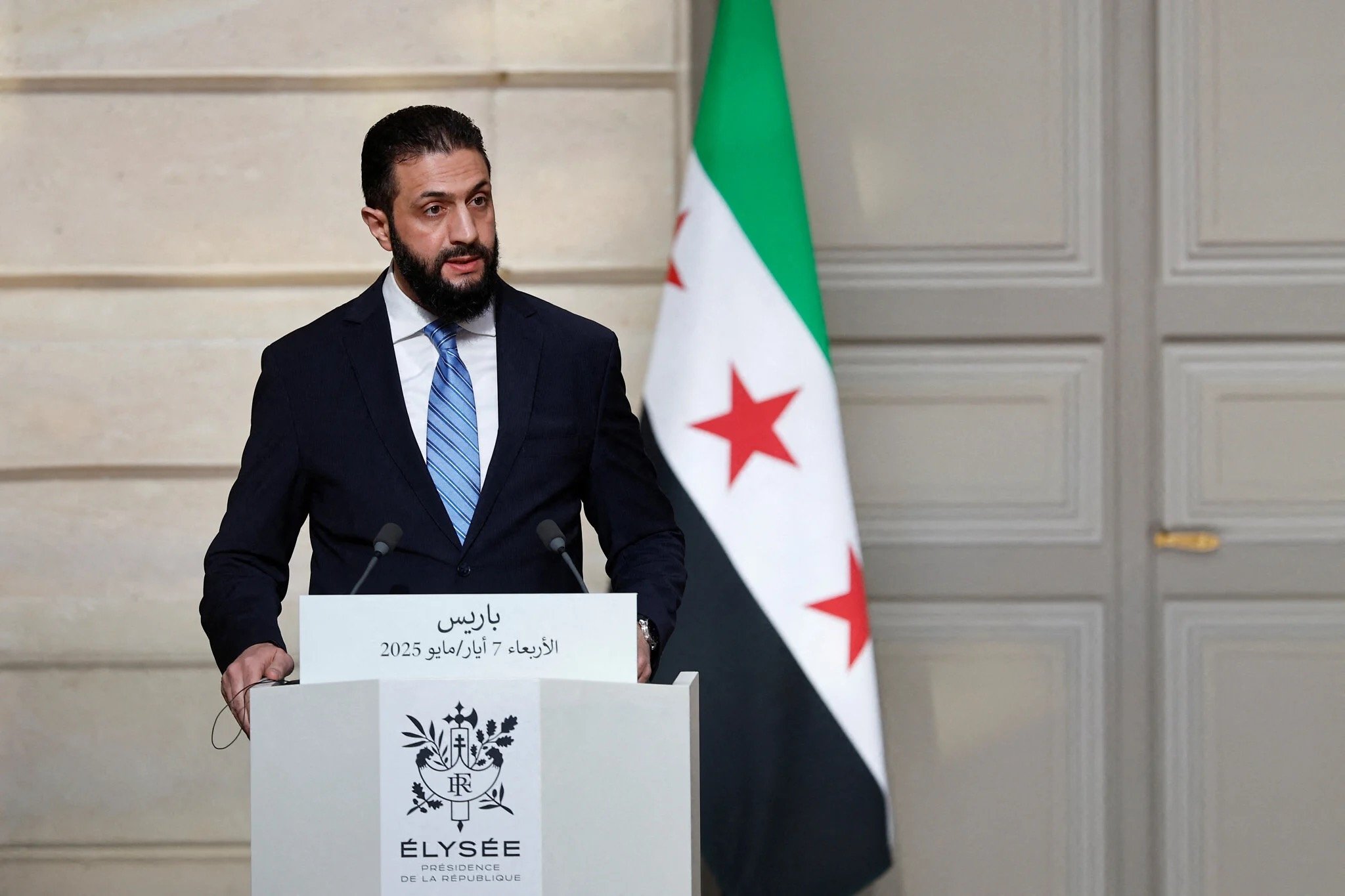 كلمة الرئيس السوري بالدوحة تهز مواقع التواصل… ما الذي قصده بالبيت الشعري؟ 1 الرئيس السوري
