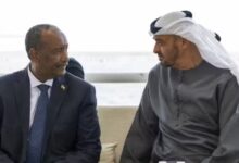 واشنطن تدخل على خط الأزمة السودانية الإماراتية لإنهاء التوتر 6 البرهان وبن زايد 750x430 ١.jpg