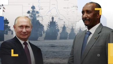السودان وروسيا رئيسية