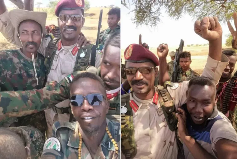 مصدر من دأخل أرض الميدان تسليم القائد برتبة عميد خلا أدم شالو مع قوة قتالية كاملة 1 9696 1729420912 e1729420937346