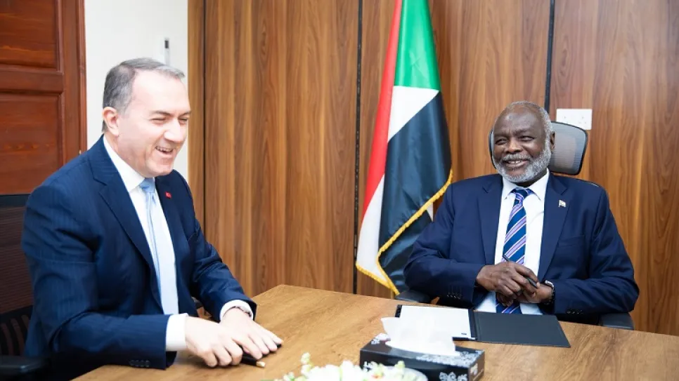 السودان يتعاون مع تركيا لتنفيذ مشروعات إعادة الإعمار 1 wzyr almalyt walsfyr altrky.jpg