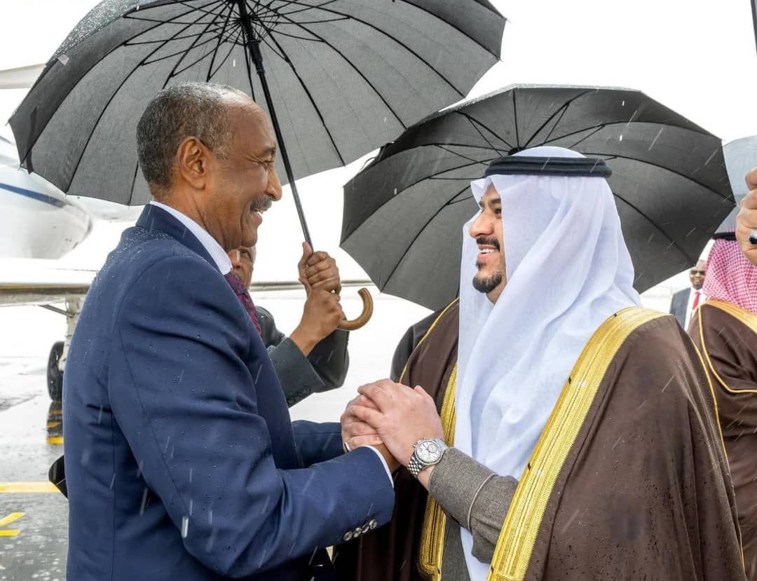 البرهان يصل السعودية 1 البرهان