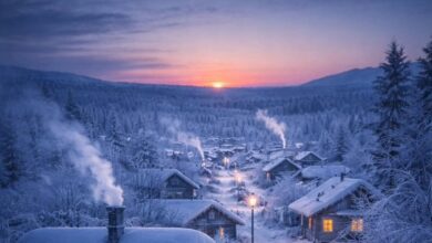 درجة الحرارة 33 تحت الصفر في هذه المدينة لاول مرة ! 1 الصفر e1766159476496