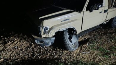 عاجل - نجاة مصطفى تمبور من الموت باعجوبة ! 2 حادث