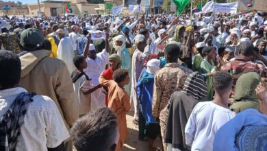 حشود كبيرة في دنقلا تخرج دعماً للقوات المسلحة السودانية 2 دعم القوات المسلحة كسلا