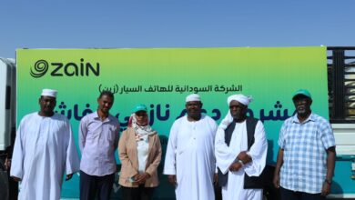 شركة “زين” ZAIN SUDAN تسير مساعدات للنازحين القادمين من الفاشر 2 زين السودان