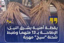 في ضربة أمنية استباقية بشرق النيل.. الطوف المشترك يطيح بـ 13 متهماً ويحبط تهريب 9 أطنان من "حديد التسليح" 14 1775571917377