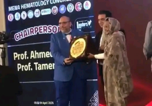 تتويجاً لمسيرة حافلة بالعطاء.. "رابطة الشرق الأوسط" تمنح البروفيسور ماريا ساتي جائزة الإنجاز في أمراض الدم بالإسكندرية 1 IMG ٢٠٢٦٠٤٠٩ ١٥٤١٢٣