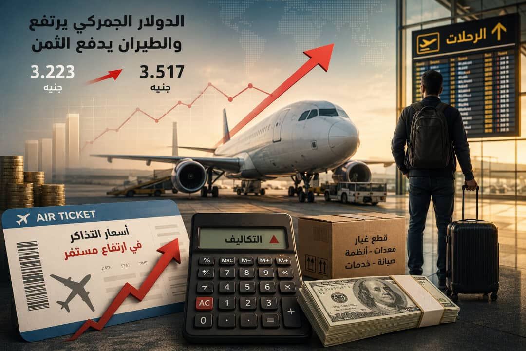 لماذا ترتفع أسعار تذاكر الطيران بعد زيادة الدولار الجمركي؟ 1 الطيران