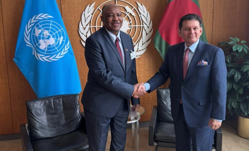لقاء حاسم بين وزير خارجية السودان ورئيس الأمم المتحدة 1 لقاء حاسم بين وزير خارجية السودان ورئيس الأمم المتحدة