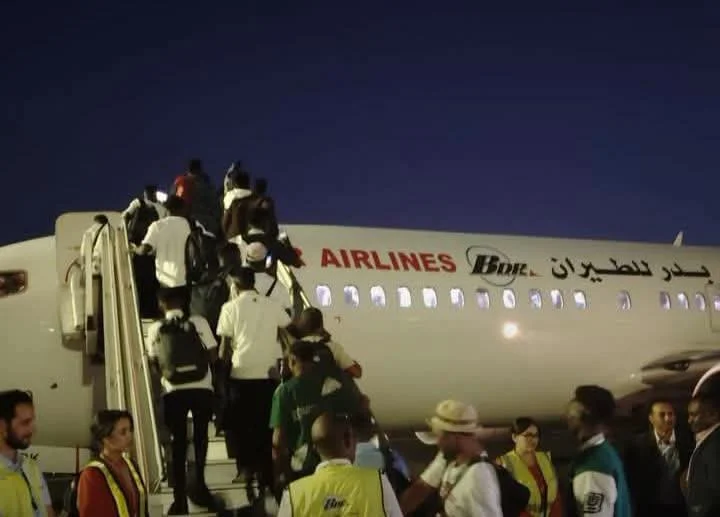 العودة إلى الوطن: أول رحلة سودانية تغادر المغرب