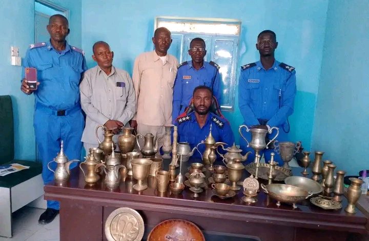 ضبط آثار مسروقة في مايو السودانية
