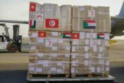 مساعدات تونسية تصل إلى السودان في رحلة خاصة