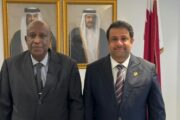 لقاء غير متوقع بين القائم بالأعمال السوداني والسفير القطري 12 لقاء غير متوقع بين القائم بالأعمال السوداني والسفير القطري